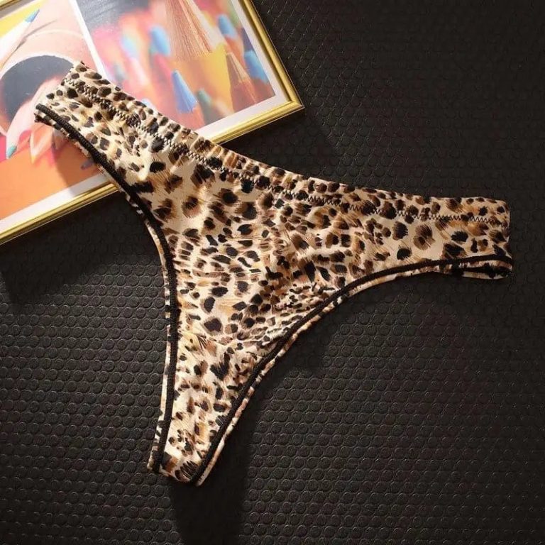 String Léopard Femme motif 4 | Boutique leopard